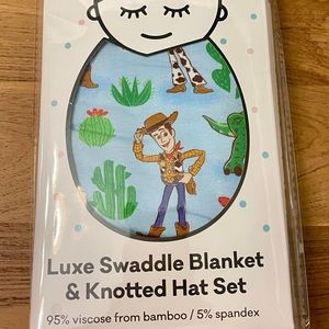 Little Sleepies Toy Story Swaddle & Hat set